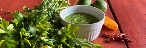 Lee más sobre el artículo Receta salsa verde que lleva ralladura de limón