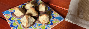 Banner receta rocas de coco