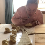 Taller de cocina croissants franceses